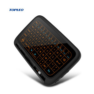 Design ergonômico sensível ao toque do computador portátil sem fio do jogo teclado <span class=keywords><strong>touchpad</strong></span> mouse sem fio mini mecânica