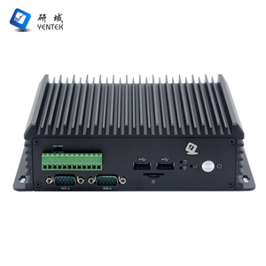OEM ODM Intel Core I5 7200U DDR4 2 Ethernet LAN RJ45 6 RS232 COM Win10 Linux Industrieller eingebetteter Computer Lüfter loser Mini-PC - Product Image 6