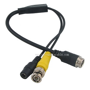4 针插座至 DC BNC RCA 电缆连接器，用于车载摄像机 DVR - Product Image 3