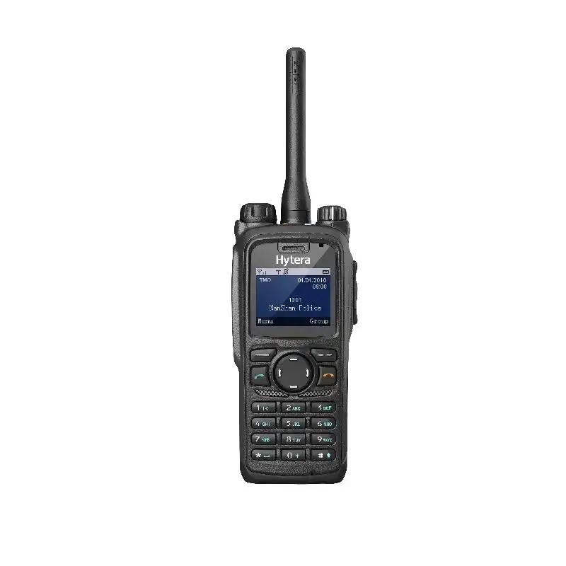 PT580H toptan Hytera profesyonel el telsizi VHF UHF İki yönlü radyo domuniwalkie walkie-talkie GMRS radyo dijital interkom