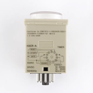 Timer programmabile relè tempo di ritardo relè di alta qualità Multi-purpose Timer sigillato 16A calcolo e tempo di prova 6 secondo 24v