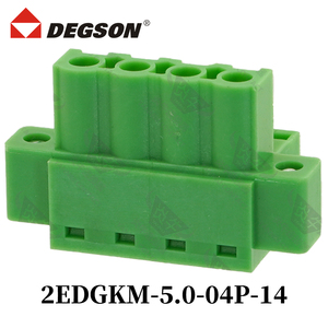 1Pcs DEGSON 2EDGKM-5.0-5.08-14-00ZH Pluggable PCB <strong>Terminal</strong> <strong>Blocks</strong> <strong>MSTB</strong> 2.5-STF KF2EDGKM 5.0mm 5.08mm 2PIN-12PIN 320V - Product Image 6