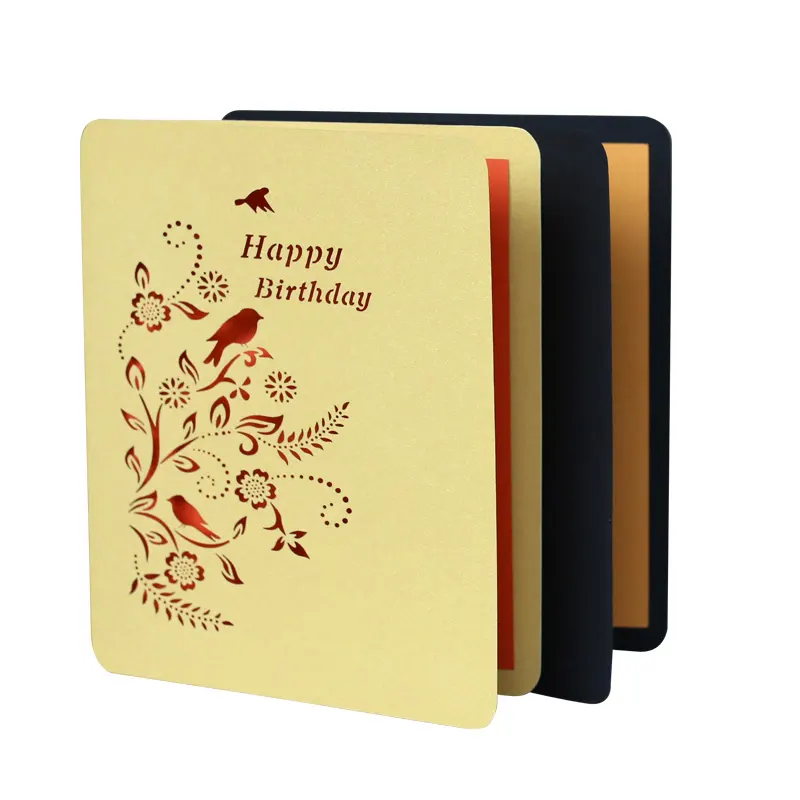 Promotional Cheap Birthday Invitation Card Template Best Wishes Happy Birthday Card