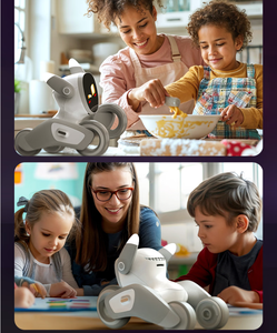 Intelligent GPT <strong>Robot</strong> Children's <strong>Programming</strong> Learning Toy Gift Set AI Interactive Language Switching CES Innovation WiFi Metal