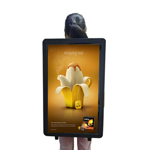 High Resolution Video LCD Screen Backpack Billboard for Outdoor <strong>Advertising</strong> and Promotion Use With Aluminum Frame - Product Image 1