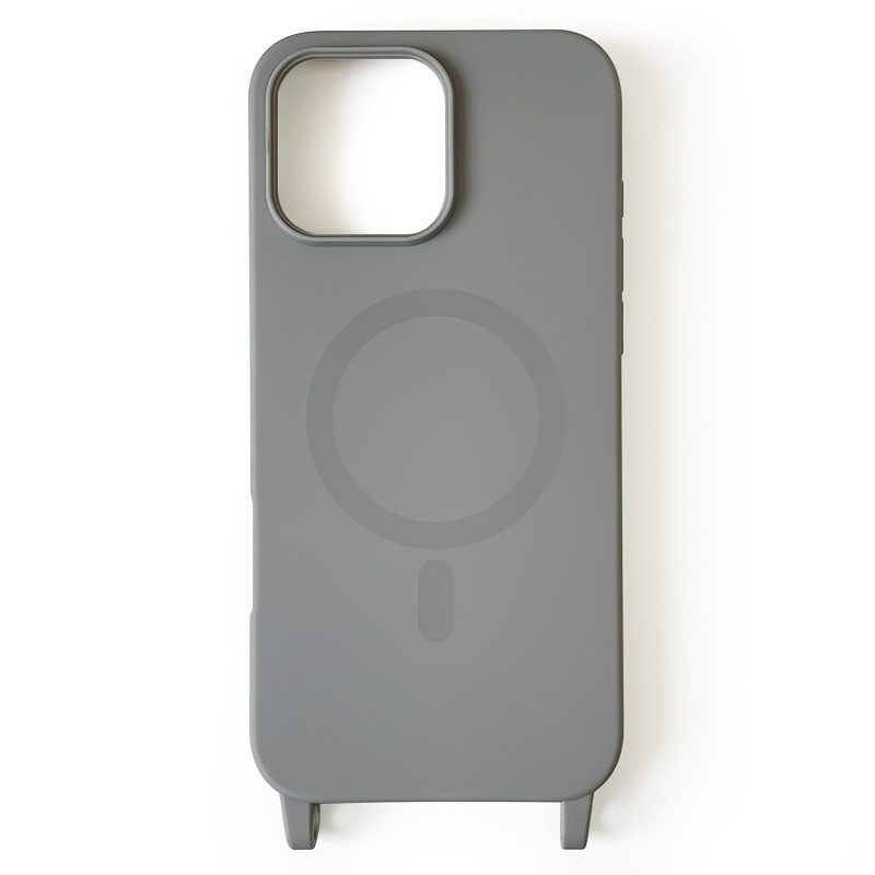 Gris clair (coque en matériau magnétique mat d'une seule pièce)