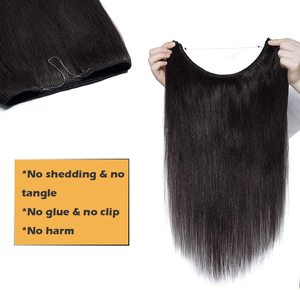 ลวดปลาลับผมต่อผมมนุษย์บราซิลแท้สีดำธรรมชาติขนาด80กรัม-100กรัม - Product Image 3