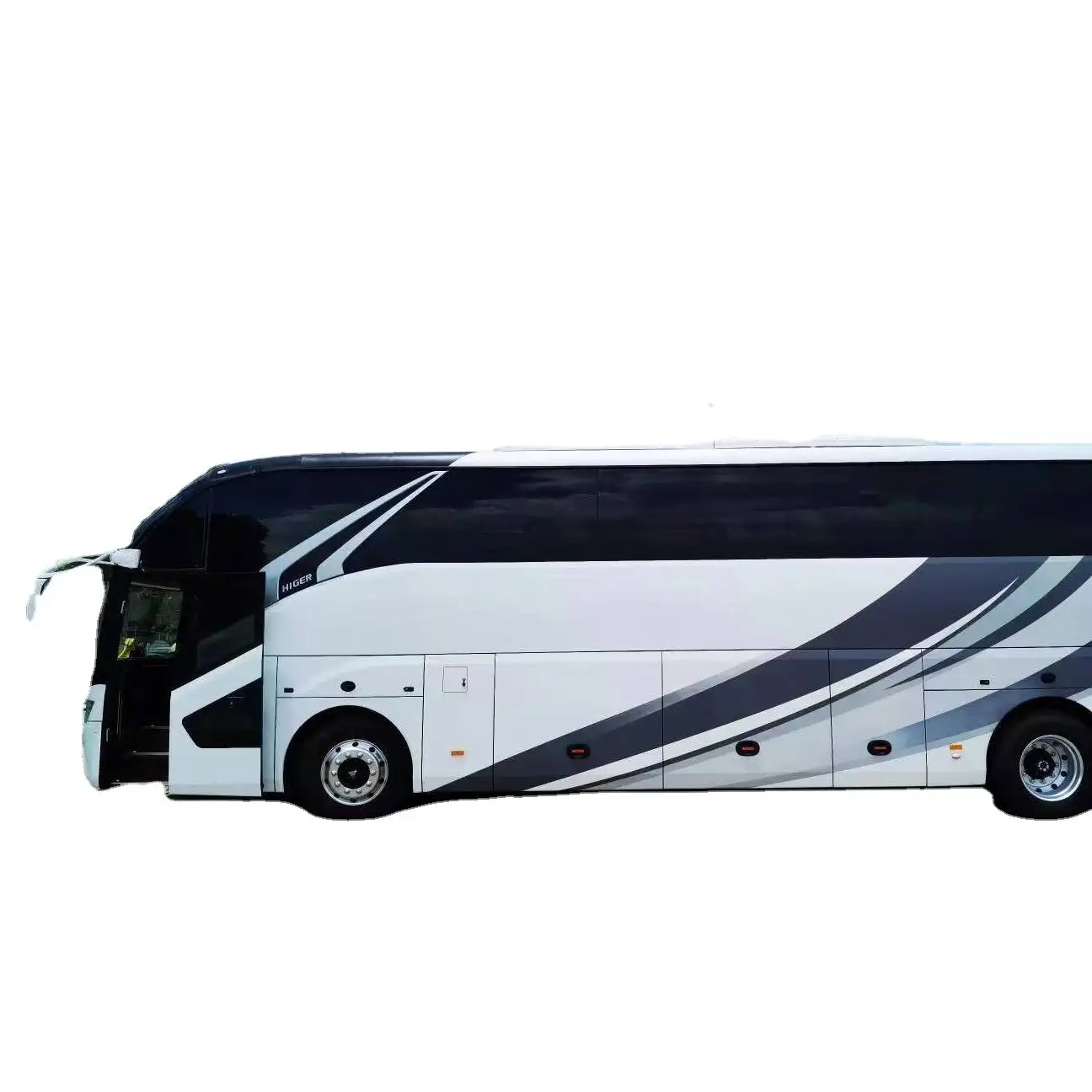 49/51/54 asientos Diesel Engine Coach Buses Left Hand Drive Higer/ King Long para elegir