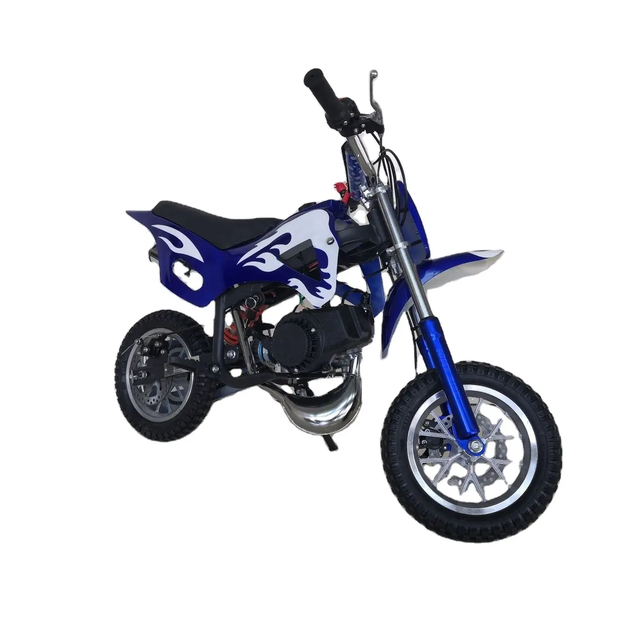 Nhà Máy Bán Giá Rẻ 49cc Kéo Bắt Đầu Pit Xe Đạp Chéo Xe Đạp Mini Moto Pitbike Dirt Bike Cho Trẻ Em