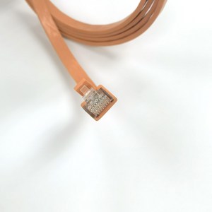 OEM/ODM telekomünikasyon Ethernet RJ45 düz ağ kablosu Cat5e/CAT6/Cat7/kedi 8 Ultra ince yama kablosu Lan kablosu FX-CT11-C8-STP - Product Image 4
