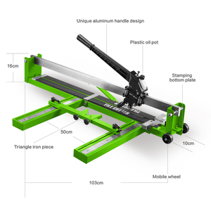 E-300 Tile <strong>Cutter</strong>,Tile Cutting Machine W/Laser Guide,Tile <strong>Cutter</strong> Hand Tool for Precision Cutting Porcelain Ceramic Floor Tiles - Product Image 2