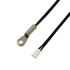 Atacado Baixo Preço NTC Temperatura <span class=keywords><strong>Sensor</strong></span> Anel Lug Terminal NTC Termistor 10k Ohm Temperatura Sonda