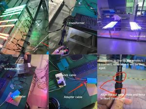 Открытый ночной клуб Вечеринка события сценический свет программируемый 360 вид DMX 3d RGB светодиодная Пиксельная трубка Светодиодная панель - Product Image 5
