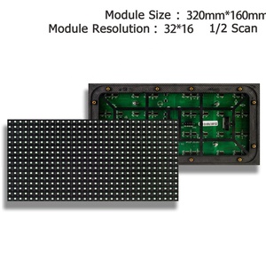 Açık P10 RGB 320x160mm LED Matrix Panel ekran SMD3535 yüksek performanslı LED ekran - Product Image 2