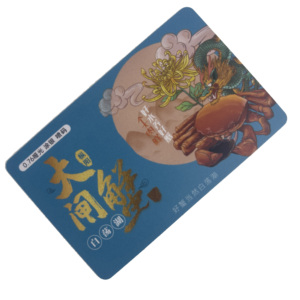 哑光银0.76毫米聚氯乙烯会员卡刮擦设计，带胶印二维码磁卡类型 - Product Image 3