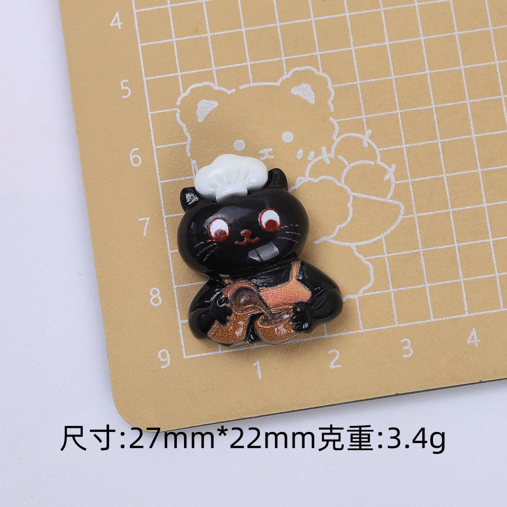 Café mignon chat-chef