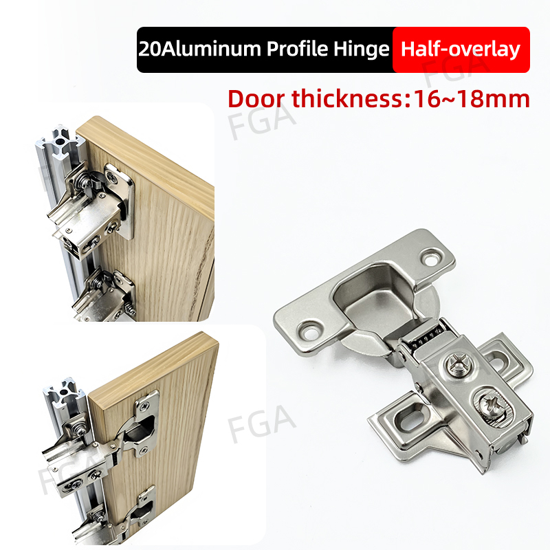 35mm Half-overlay screws