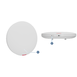 HW AirEngine 5762C-10-V2 50087862 точка доступа Wi-Fi с 11ax внутренней, 2 + 2 Двухдиапазонная, умная антенна - Product Image 1