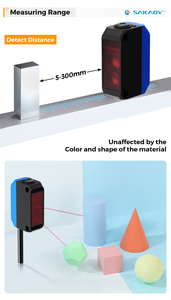 GS25 Series 5-1000mm Photoelectric <strong>Sensor</strong> <strong>Diffuse</strong> <strong>Reflection</strong> with Background Suppression and Detect Distance - Product Image 6