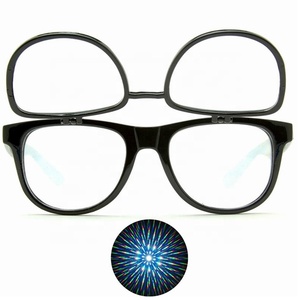 Kính Rave Lăng Kính Với Thấu Kính Lật Khuếch Tán Thích Hợp Cho Đèn Led Phát Sáng Và Ánh Sáng Quỹ Đạo Cho Thấy Tăng Cường Bất Kỳ Chương Trình Ánh Sáng Nào - Product Image 6