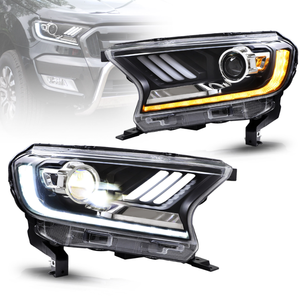 Araba far Offroad kamyonet Ranger T7 T8 2015 2016 2017 2018 için Led far - Product Image 1