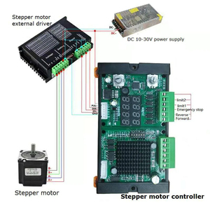 IO54C01 DR51D01 3A 42 57 86 motore passo-passo in avanti e indietro Controller limite angolo di impulso modulo di azionamento programmabile PLC - Product Image 2