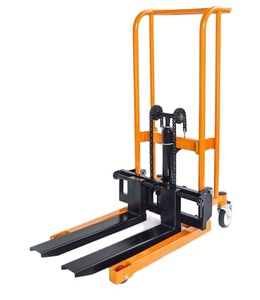Compacto e leve empilhador companheiro caminhão manual e elétrico portátil carga e descarga equipamentos