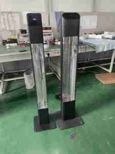 Điện nhôm hiện đại hồng ngoại nóng ngoài trời với điều khiển từ xa và bảo vệ chống thấm nước - Product Image 4