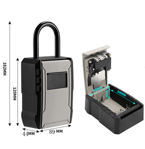 New High-quality Wall Mounted Key Storage <strong>Box</strong> Home Garage 4-digit Password <strong>Lock</strong> <strong>Box</strong> Lockbox - Product Image 6