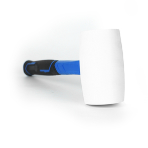 Chất lượng cao trắng hai đầu cao su vồ búa sợi thủy tinh xử lý sàn gạch công cụ cài đặt OEM tùy chỉnh hỗ trợ - Product Image 2