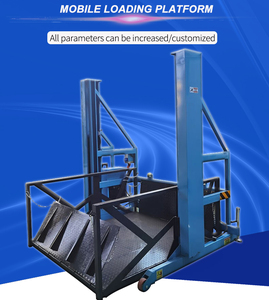 Capacidad de carga 2 toneladas Plataforma elevadora de carga y descarga