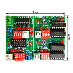 DIY Electronic Kit Gate Circuit und Combinational Logic Circuit Analysis Assembly Testing Löt projekt Practice Suite - Product Image 6