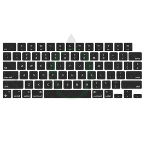 New chúng tôi Tiếng Anh Keycaps cho <span class=keywords><strong>Macbook</strong></span> Air Retina 13.6 "a2681 M2 2022 năm màu đen bàn phím - Product Image 3