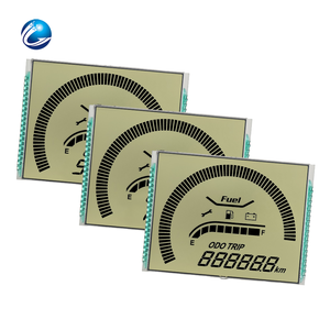 Hochwertige monochrome 7-Segment-LCD-Module HTN Positive Blends chutz anzeige für Motorräder Hergestellt von SJXDGW028 - Product Image 1