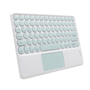 Teclado y ratón inalámbrico BT para videojuegos, con trackpad, para mac, touchpad, Samsung, ipad, tableta 10,2, 10,5, 10,9, 10 pulgadas - Product Image 1
