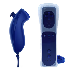 2-in-<strong>1</strong> Joystick Remote Controller with Nunchaku Built-In Motion Plus and Vibration Motor for Nintendo Wii/Wii U Game <strong>Control</strong>
