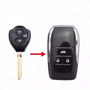 ปลอกกุญแจรถดัดแปลงรีโมทคอนโทรลแบบตรงเหมาะสำหรับ Toyota Corolla Camry RAV4 Reiz - Product Image 2