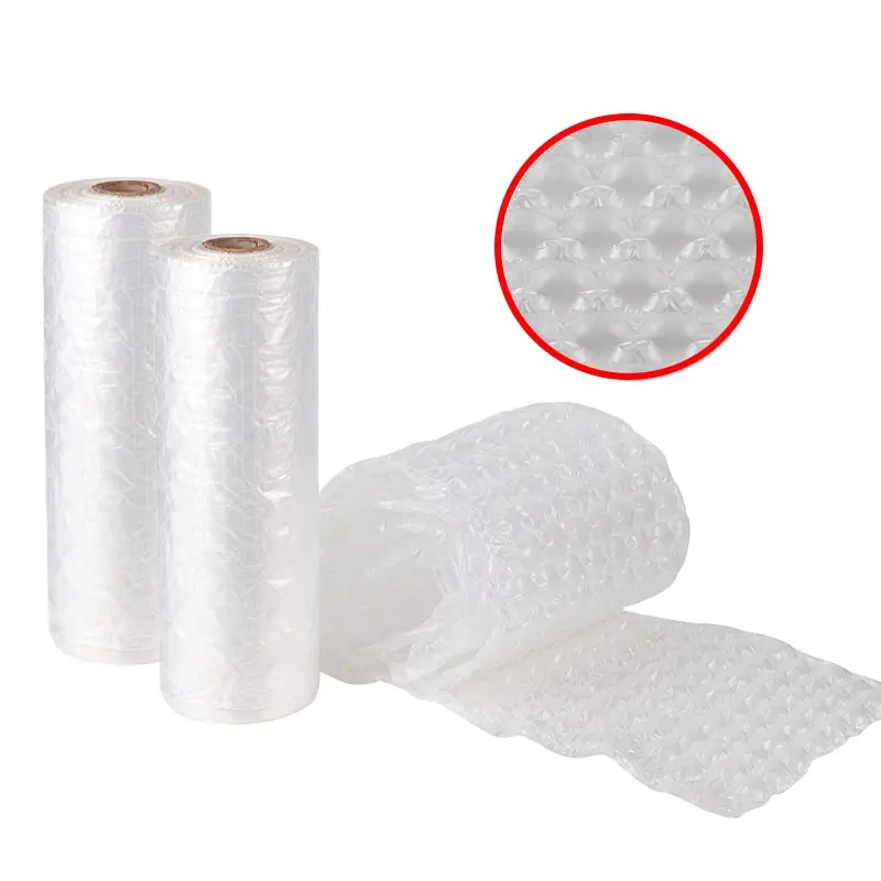 300M Buffer cuscino d'aria Film rotolo avvolgimento rotolo antiurto involucro di plastica imballaggio cuscino a bolle d'aria pellicola avvolgente materiale da imballaggio