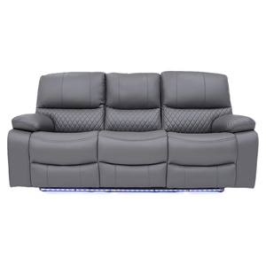 Geeksofa Đồ Nội Thất Da Điện Chuyển Động Điện Ngồi Có Thể Ngả <span class=keywords><strong>Sofa</strong></span> Bộ 3 2 1 Với Giao Diện Điều Khiển Và Gấp Xuống Bảng Cho Phòng Khách - Product Image 2