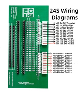 เครื่องชาร์จ18650แบตเตอรี่ลิเธียมไอออน12.6V 20A 15A 10A BMS แผงป้องกัน PCB - Product Image 2