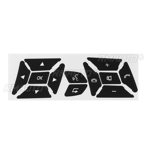 Araba direksiyon A/C kapı kilidi düğmesi onarım Sticker çıkartmaları çıkartmaları için Benz Benz 350 C sınıfı CLS C218 W172 W204 W212 W218 c2