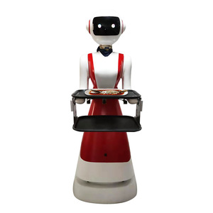 Fabricante profesional Robot multifunción Restaurante Robot Camarero Automatizado Entrega de alimentos Robot Inteligente - Product Image 5