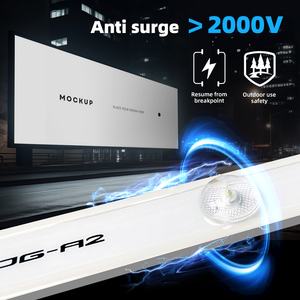 Diguang fabrika fiyat alüminyum 220V Led şerit aydınlatma çubuğu yüksek basınç yayılımı Ip65 su geçirmez yansıtır ışık kutusu Led çubuk - Product Image 4