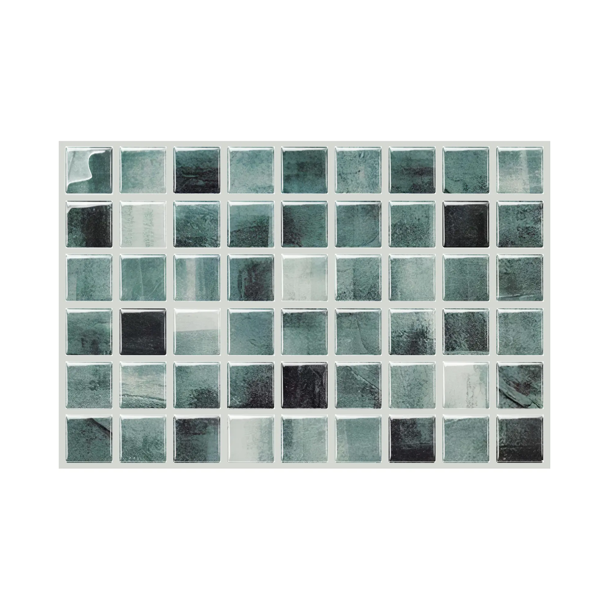 Premium Luxury Marble Peel and Stick Backsplash Tile 3D Mosaic Tile Decor Wall Tiles Sticker on Backsplash