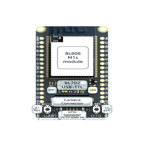 Sipeed M1s Dock AI IoT BL808 RISC-V la scheda di sviluppo Linux RISC-V Dual Core 64bit con FPU - Product Image 2