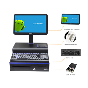 OEM/ODM сенсорный экран точки продажи аппаратного программного обеспечения Pos-система полный набор с принтером сканера и денежным ящиком AnyPay - Product Image 2