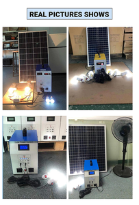 1-5kw单晶硅太阳能系统混合离网太阳能发电机，带地面安装，用于离网生活 - Product Image 5