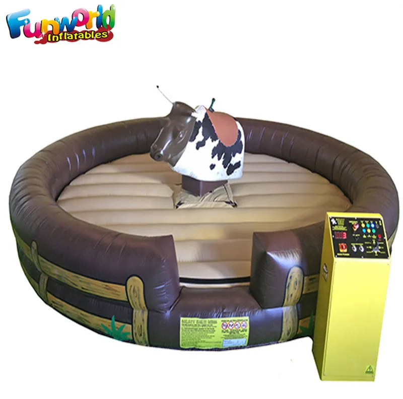 Qualite Commerciale Jeux Gonflables Rodeo Mechanische Stier Te Koop