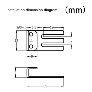 REHOBOTH yüksek kalite 5MM IP67 PNP kare endüktif yakınlık sensörü FS serisi 10V-30V DC 3 teller 5MM IP67 PNP yakınlık sensörü - Product Image 2