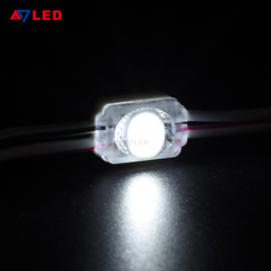 サインチャンネルレター用レンズDc12v 0.24wミニホワイトLEDモジュール付き小型LEDモジュール